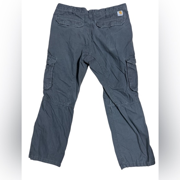 Carhartt‎ Force Tappen Cargo Pant Gravel Gray Ripstop Gorpcore-36  Relaxed Fit - Picture 2 of 9